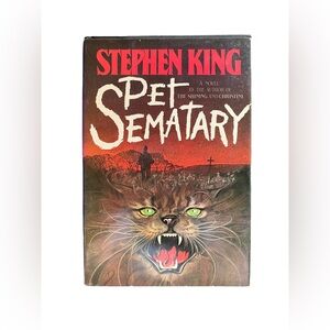 Pet Sematary by Stephen King (1983, First Edition Hardcover)